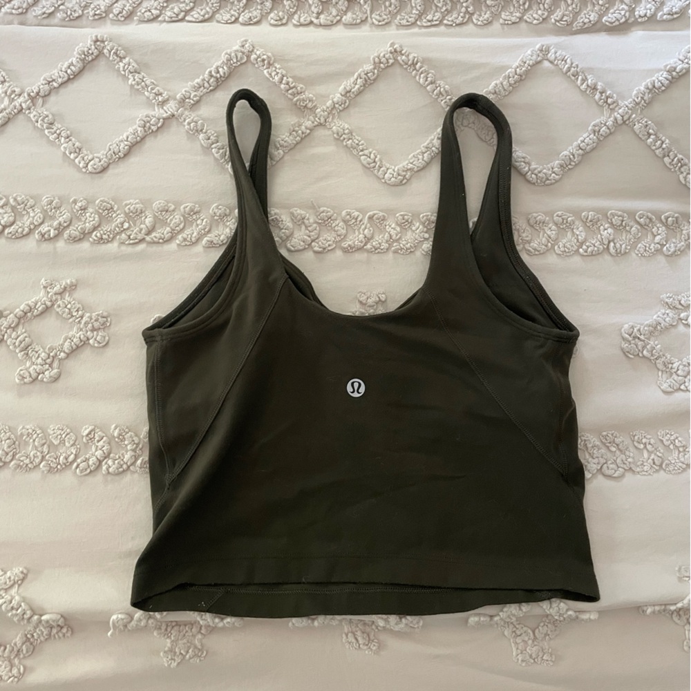 lululemon Dark Green Align Tank